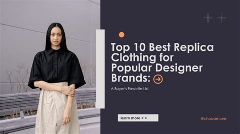 high end fake clothing|best replica clothing websites.